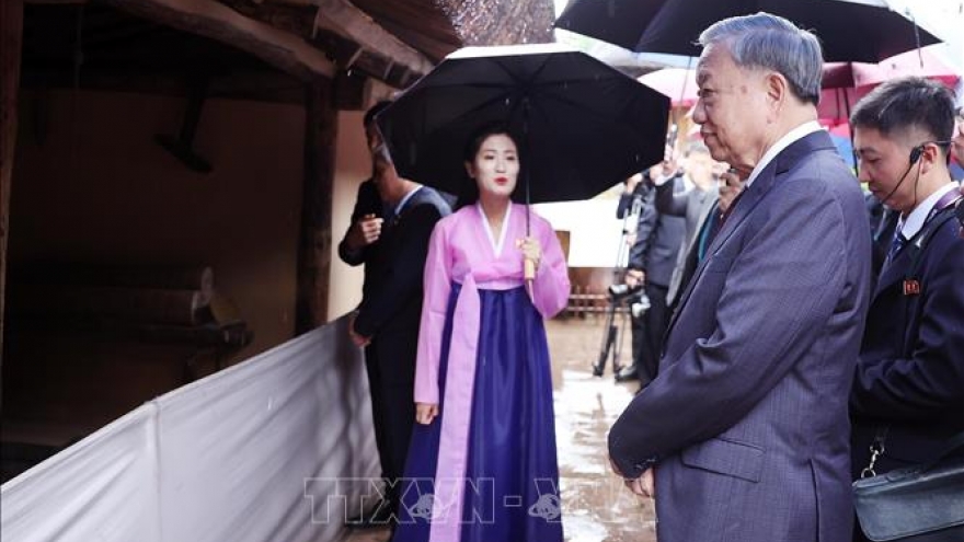 Tổng Bí thư Tô Lâm thăm quê hương của Chủ tịch Kim Nhật Thành