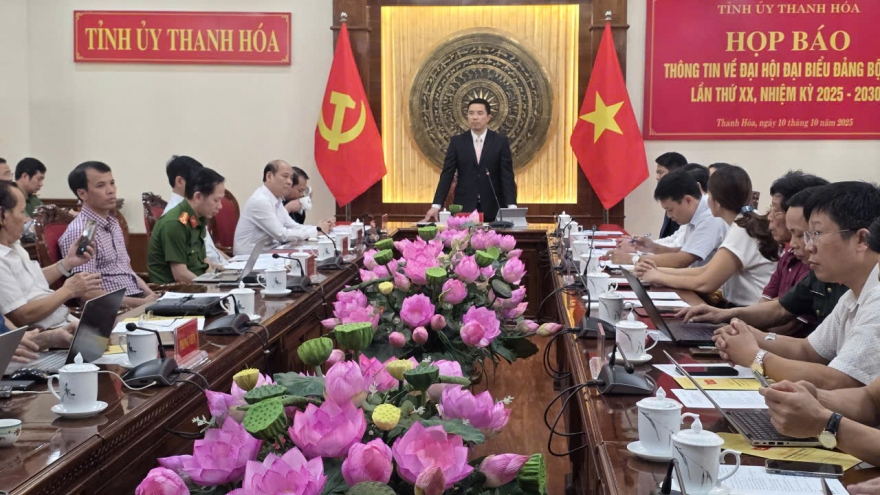 Đại hội lần thứ XX: Đưa Thanh Hóa vào nhóm dẫn đầu cả nước