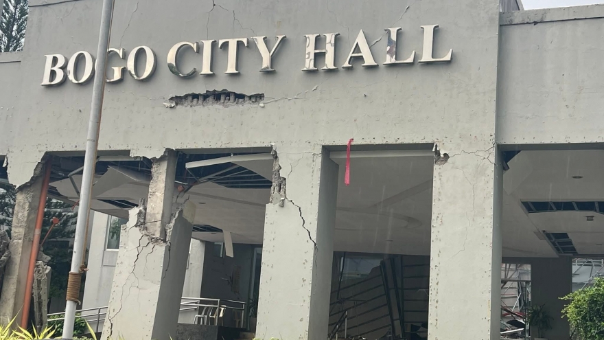 Tỉnh Cebu (Philippines) ban bố tình trạng thảm họa thiên tai sau trận động đất