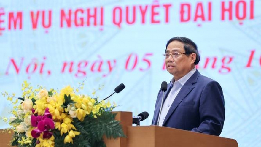 Thủ tướng phát động đợt thi đua lập thành tích chào mừng Đại hội lần thứ XIV của Đảng