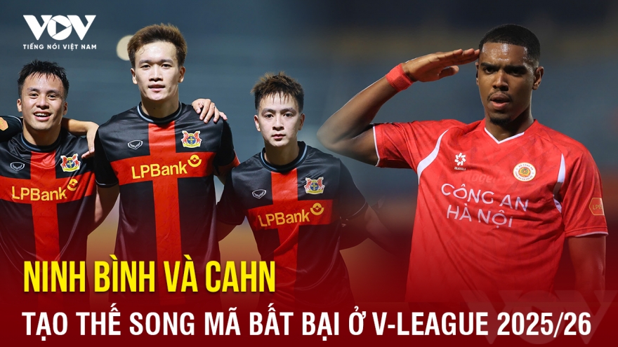 Tin bóng đá 28-10: Ninh Bình và CAHN tạo thế song mã bất bại ở V-League 2025/26