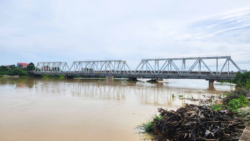 Lũ trên sông Cầu, sông Thương ở Bắc Ninh có thể đạt đỉnh vào chiều 9/10