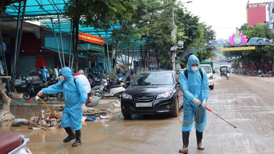 Cao Bằng tăng cường phòng chống dịch bệnh sau bão lũ