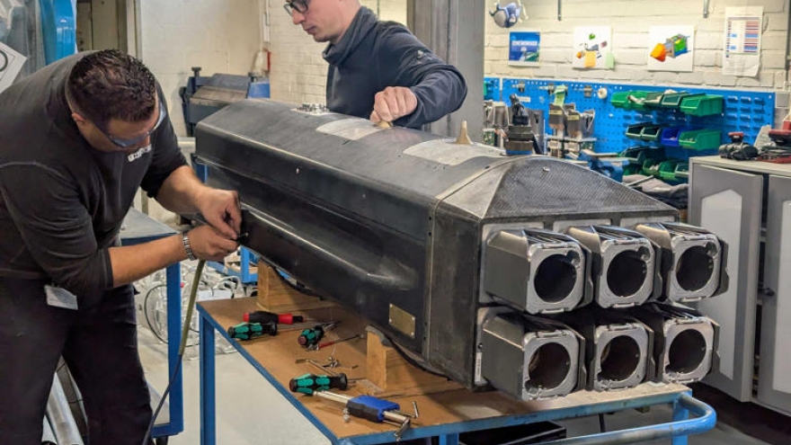 "Đám mây thép" giúp Ukraine chống lại làn sóng tấn công của UAV Nga