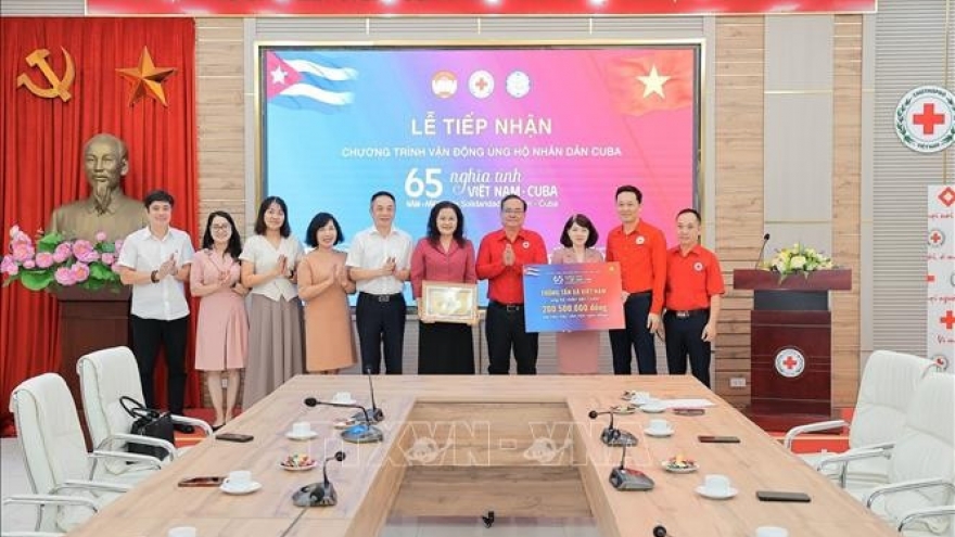 Vietnam raises over VND537 billion in support of Cuba