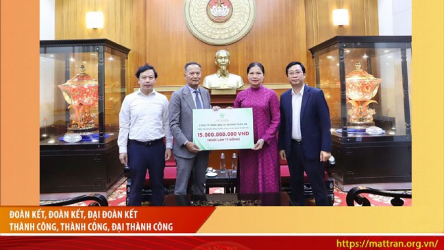 Hơn 907 tỷ đồng ủng hộ người dân bị thiệt hại do bão lũ