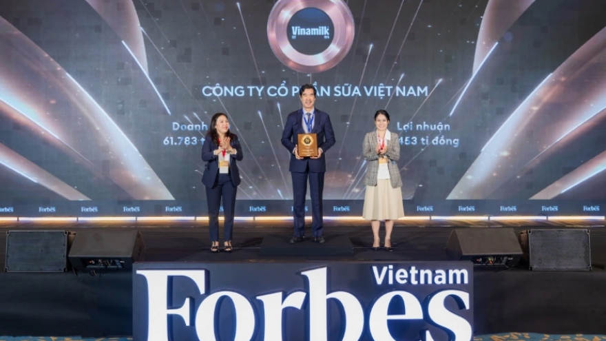 Vinamilk leads Forbes Vietnam’s top 25 leading brands