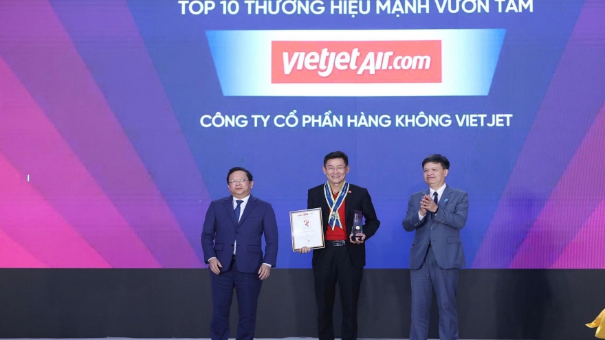 Vietjet, Masan, Vinfast... được vinh danh thương hiệu mạnh Việt Nam