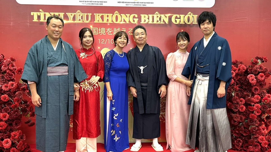 Sự kiện giao lưu giữa các cặp đôi Việt - Nhật, gắn kết tình người hai nước
