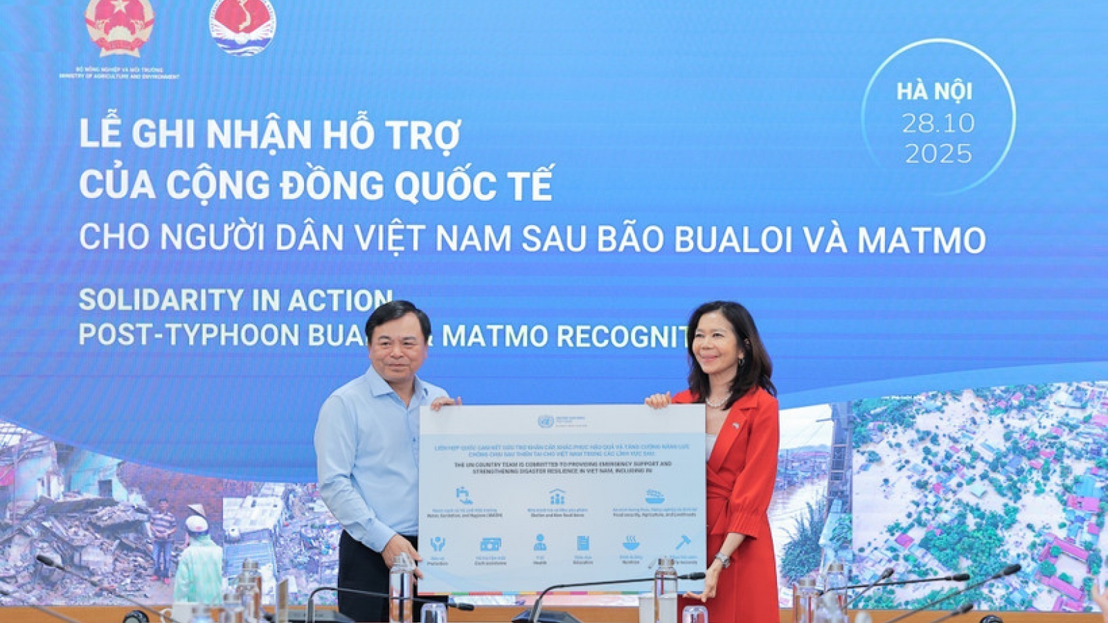 Vietnam recognises global support in post-typhoon recovery