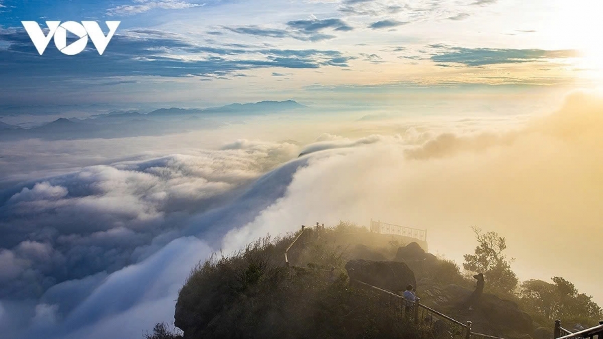 A journey to sacred Yen Tu mountain peak