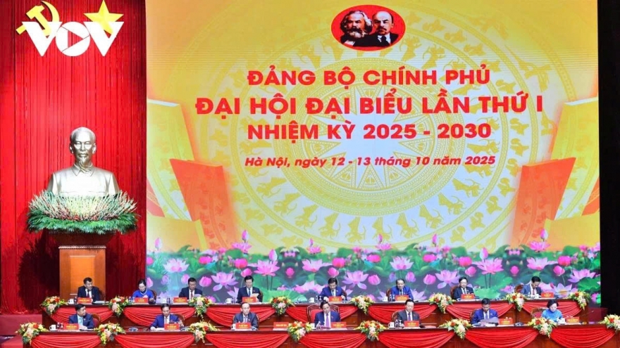 Khai mạc Đại hội đại biểu Đảng bộ Chính phủ lần thứ I, nhiệm kỳ 2025-2030