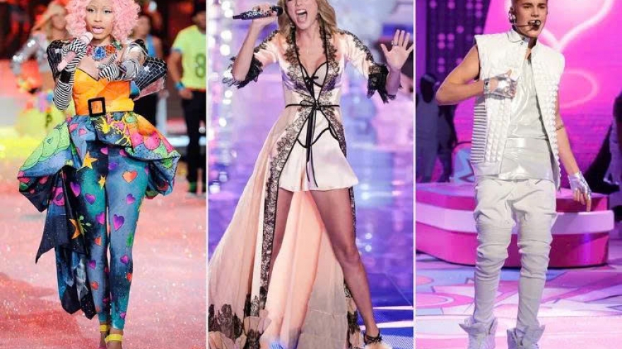 10 màn trình diễn âm nhạc huyền thoại nhất lịch sử Victoria’s Secret Fashion Show