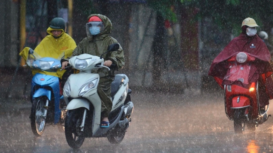 Không khí lạnh tăng cường, mưa lớn có thể gây ngập úng, lũ quét