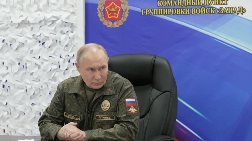 Ông Putin tuyên bố Nga sẽ đạt được tất cả mục tiêu trong chiến dịch quân sự