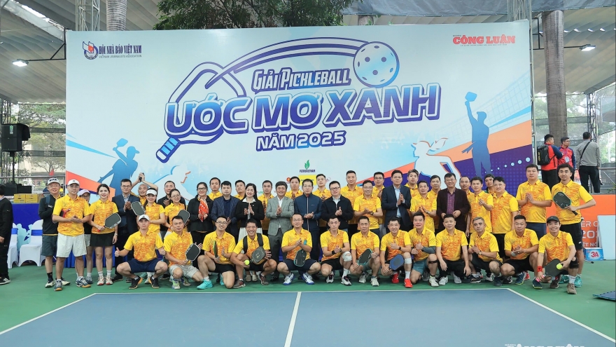 Lễ khai mạc Giải Pickleball 'Ước Mơ Xanh' 2025: Khởi đầu cho hành trình gắn kết