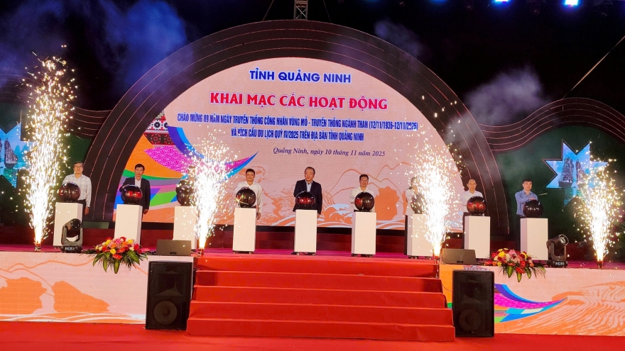 Khai mạc các hoạt động chào mừng 89 năm Ngày truyền thống công nhân vùng mỏ