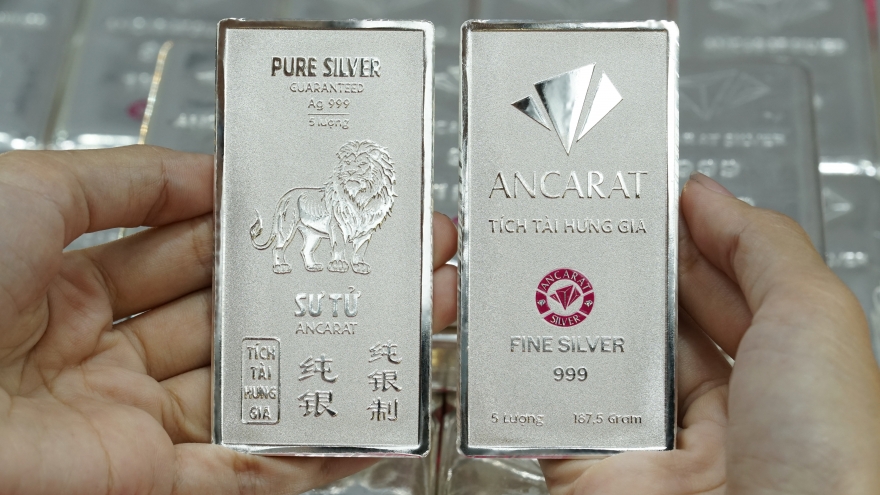 Giá bạc hôm nay 25/11: Bạc trong nước tăng hơn 1,6 triệu đồng/kg