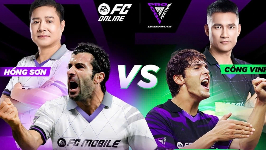 Football legends Kaka and Figo arrive in Vietnam for Legends Match