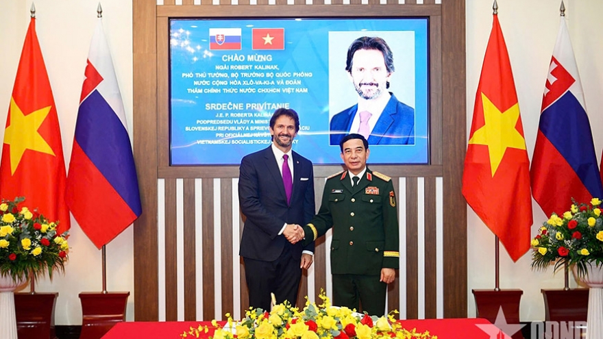 Vietnam and Slovakia promote defence cooperation