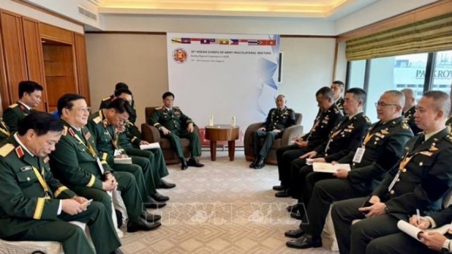 Vietnam reinforces military cooperation at 26th ASEAN Army Chiefs Meeting