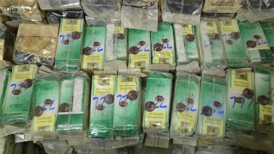 Massive drug trafficking network from Golden Triangle to Vietnam busted