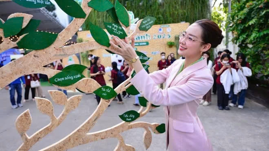 Miss World highlights Vietnamese beauty queen’s climate project