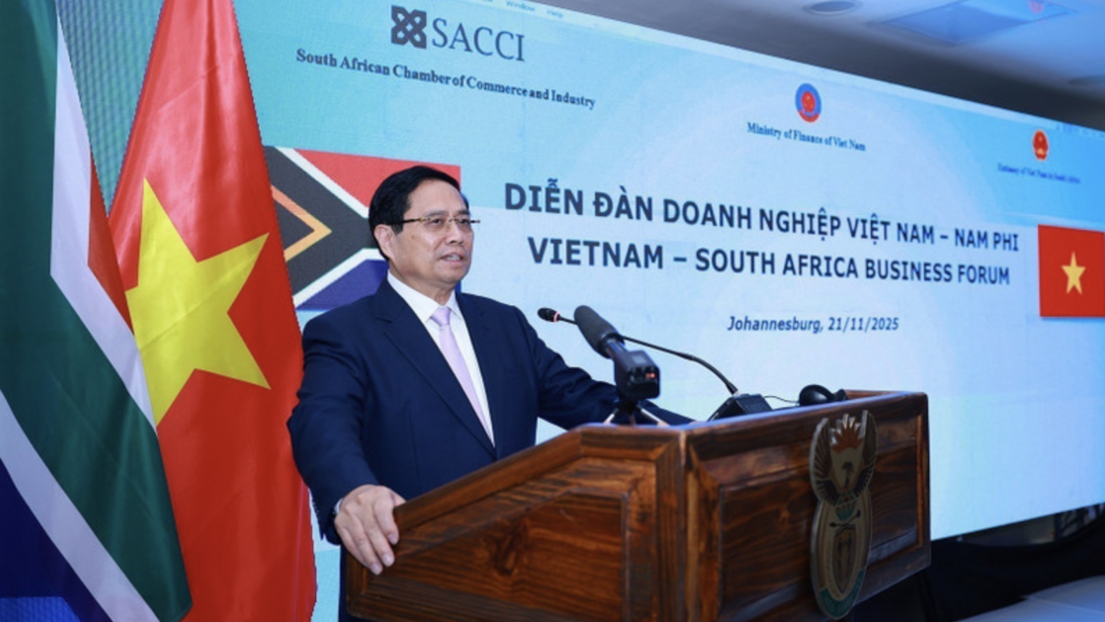 PM calls for stronger Vietnam – South Africa business ties for shared successes