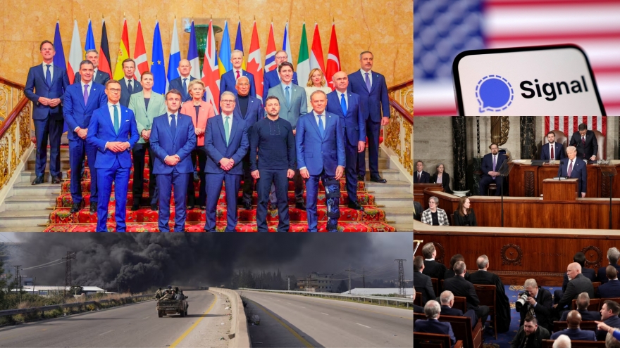 Nhìn lại những sự kiện quốc tế đáng chú ý tháng 3/2025