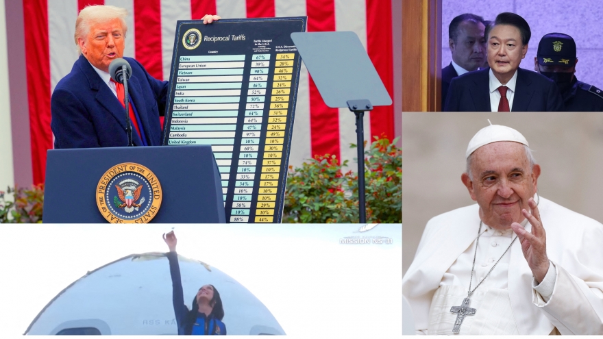 Nhìn lại những sự kiện quốc tế đáng chú ý tháng 4/2025