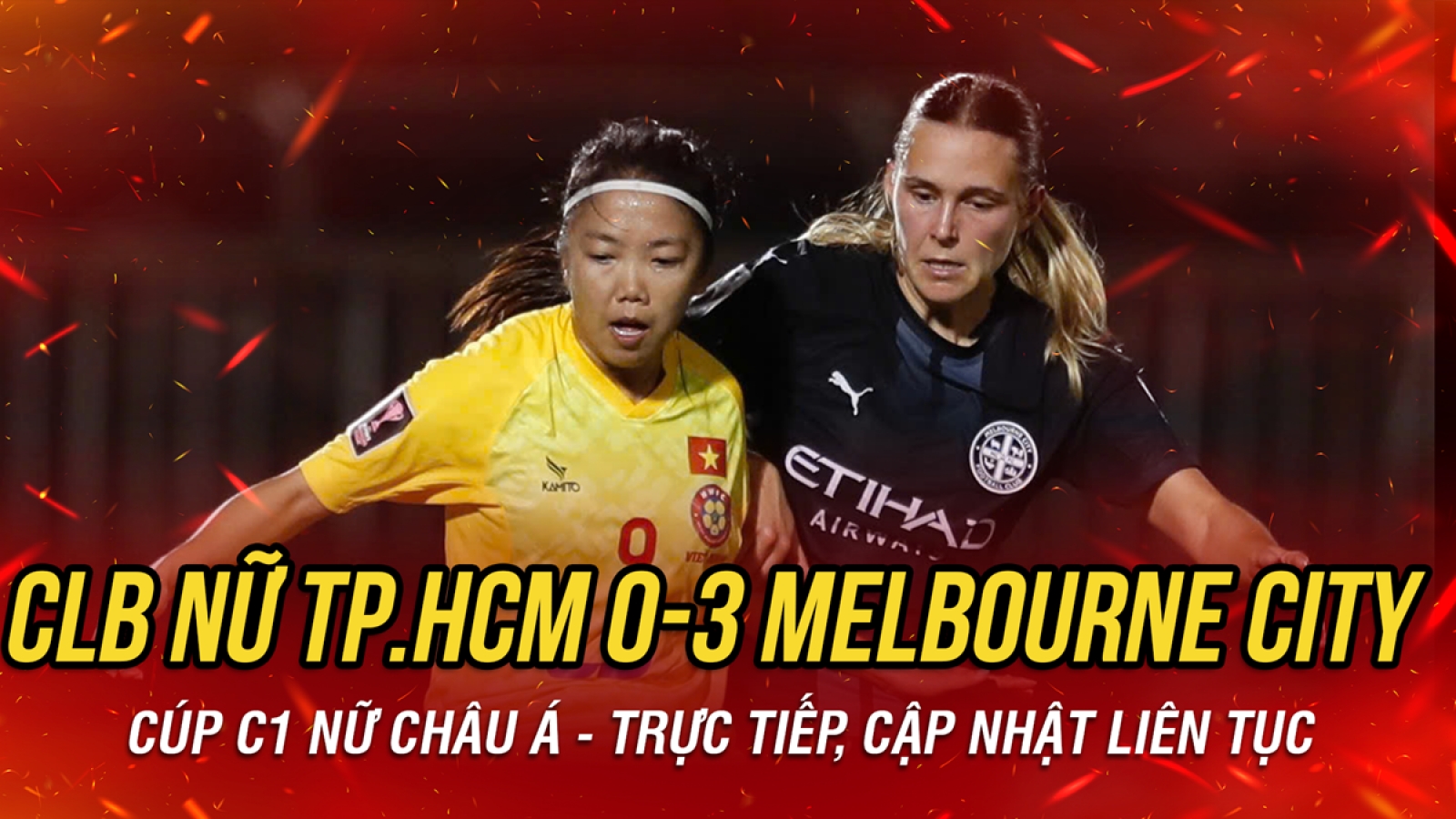 Kết quả bóng đá hôm nay 19/11: CLB nữ TP.HCM thua đậm đại diện Australia