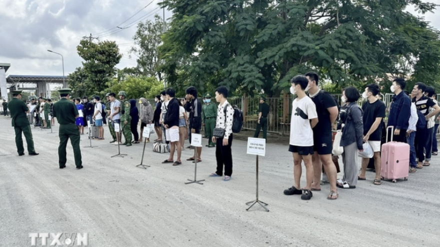 57 Vietnamese citizens repatriated from Cambodia