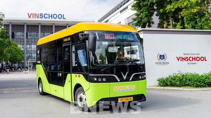 Vietnam launches first all-electric school bus service
