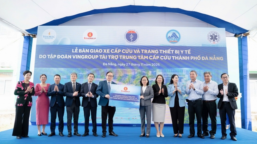 Vingroup hỗ trợ Đà Nẵng nâng cao năng lực cấp cứu hiện đại, gia tăng sức mạnh y tế