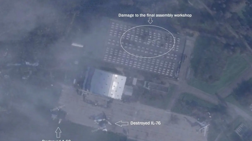 Ukraine tuyên bố phá hủy máy bay A-60 mang vũ khí laser của Nga