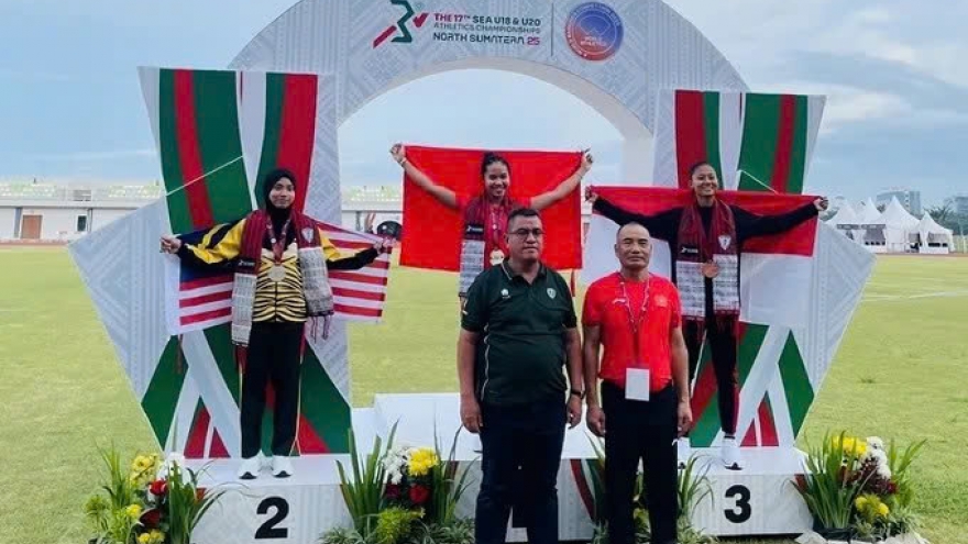 Seven gold medals for Vietnam at SEA U18 & U20 Athletics Championships