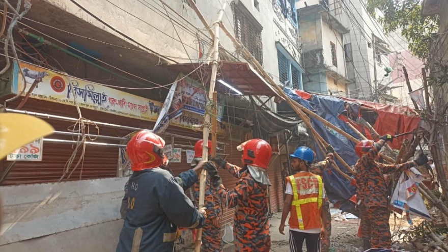 Động đất mạnh 5,7 độ tại Bangladesh