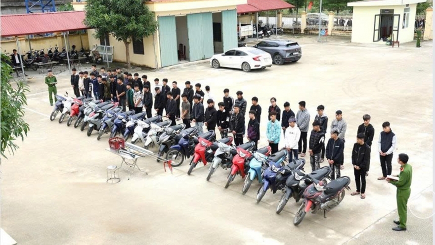 Triệu tập 70 thanh thiếu niên gây rối trật tự công cộng ở Ninh Bình