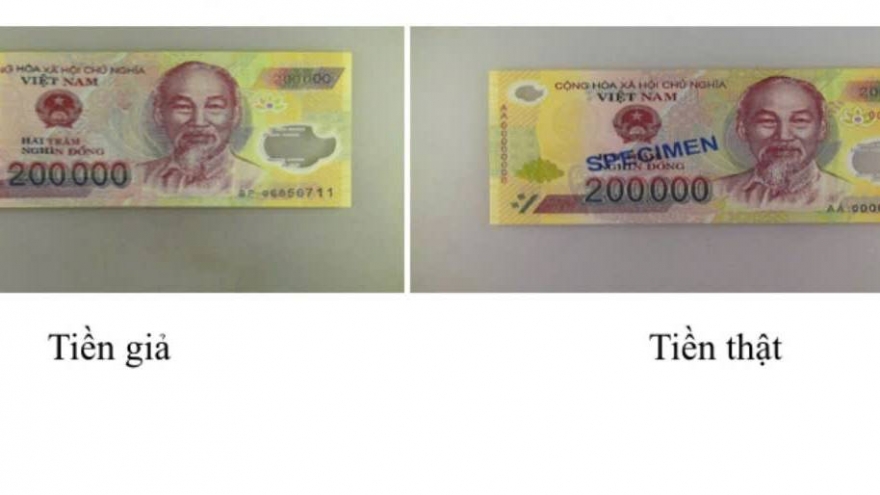 Phát hiện tiền giả ở khu vực biên giới Cao Bằng