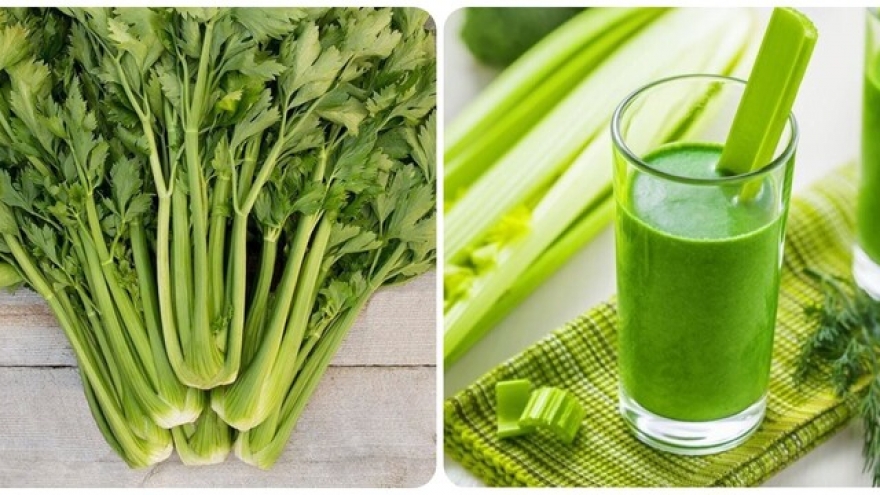 Những người không nên uống nước ép cần tây