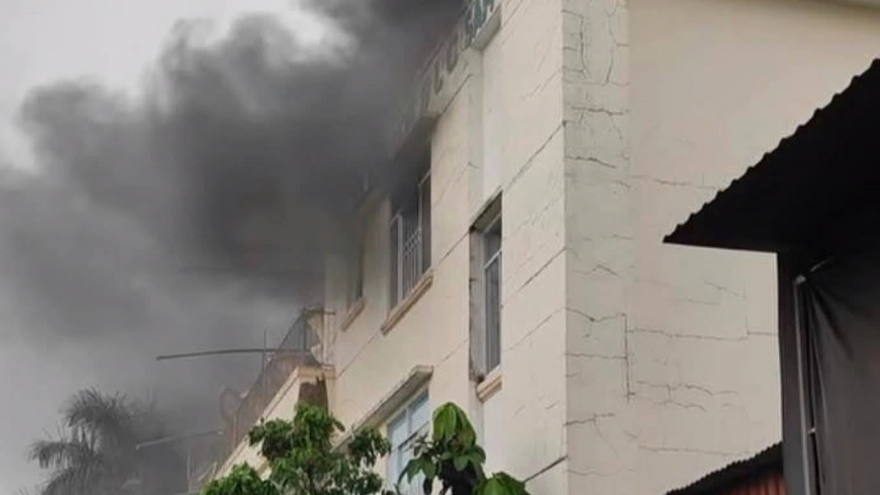 60 trẻ phải sơ tán do cháy trường mầm non tư thục ở Đồng Nai