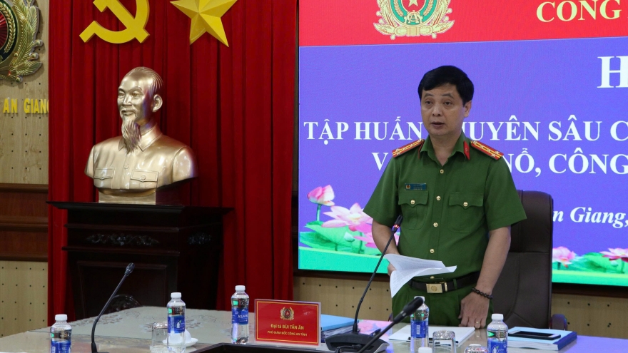 An Giang tăng cường công tác quản lý vũ khí, vật liệu nổ và pháo