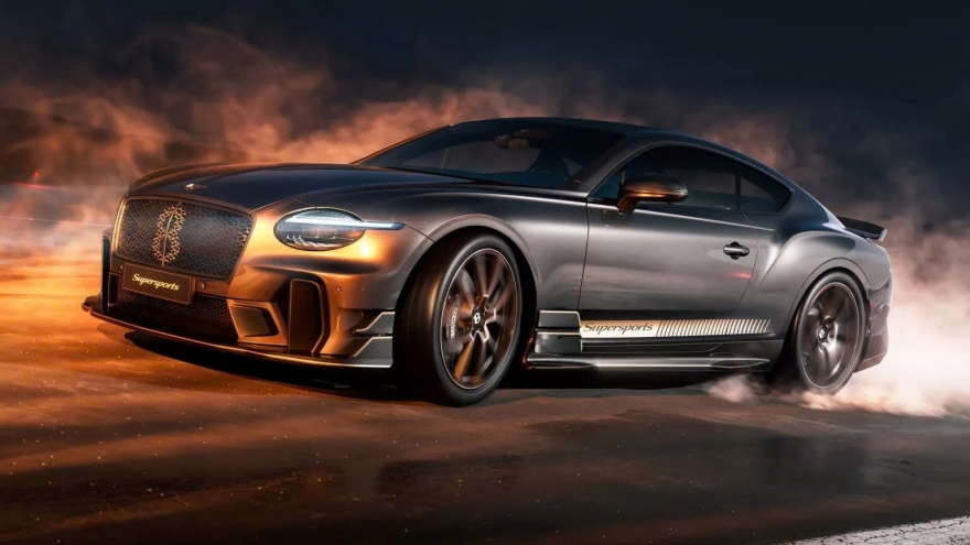 "Siêu phẩm" Bentley Continental GT Supersports ra mắt giới hạn 500 chiếc