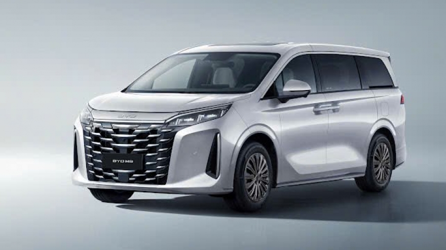 BYD Việt Nam chính thức giới thiệu mẫu xe BYD M9 hoàn toàn mới