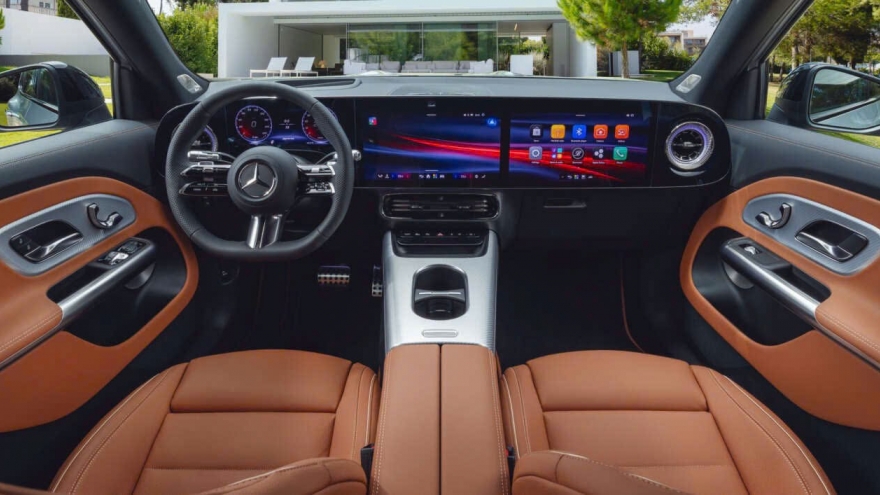 Mercedes-Benz GLB 2026 thuần điện sẽ ra mắt vào đầu tháng 12/2025