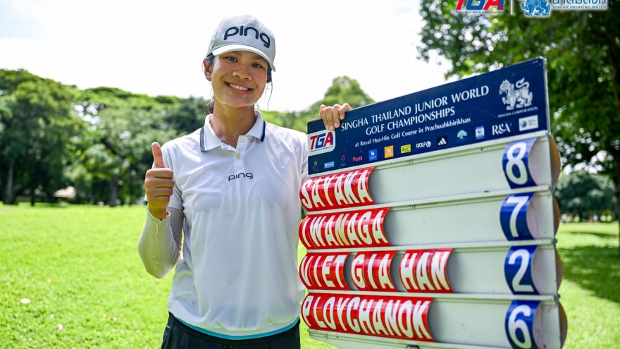 Vietnam shines at Singha Thailand Junior World Golf Championships 2025