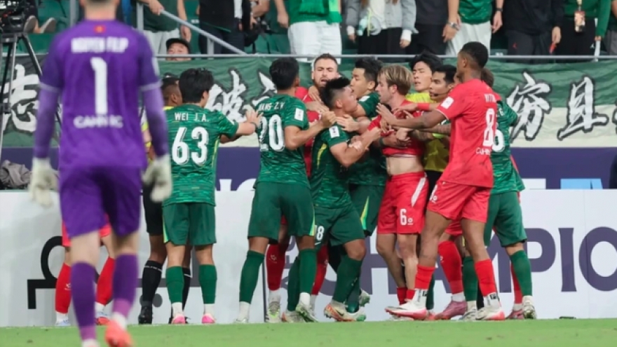 AFC fines Hanoi Police FC US$5,000 over on-field brawl