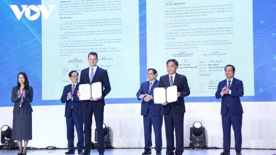 HCM City, WEF issue joint statement to boost responsible industrial transformation