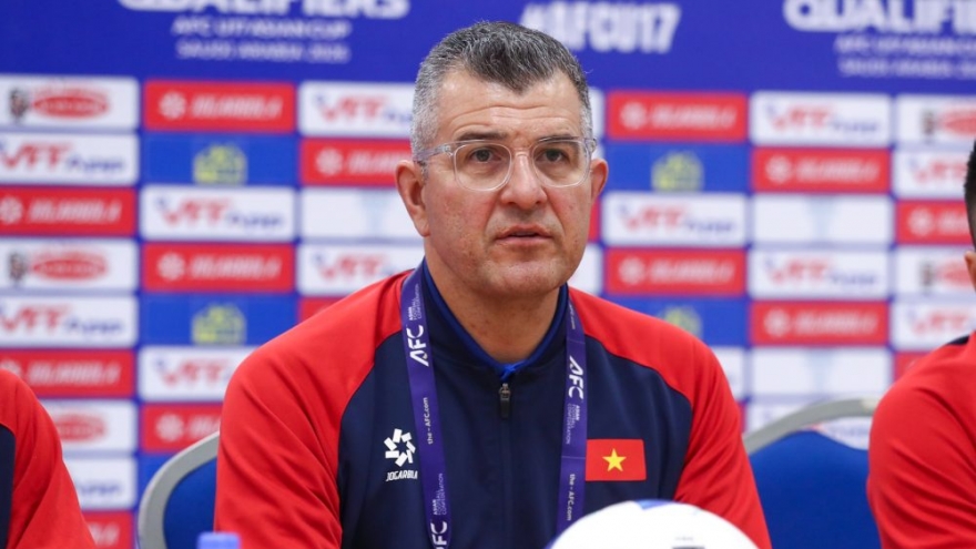 HLV Cristiano Roland tự tin cùng U17 Việt Nam gieo sầu cho U17 Malaysia