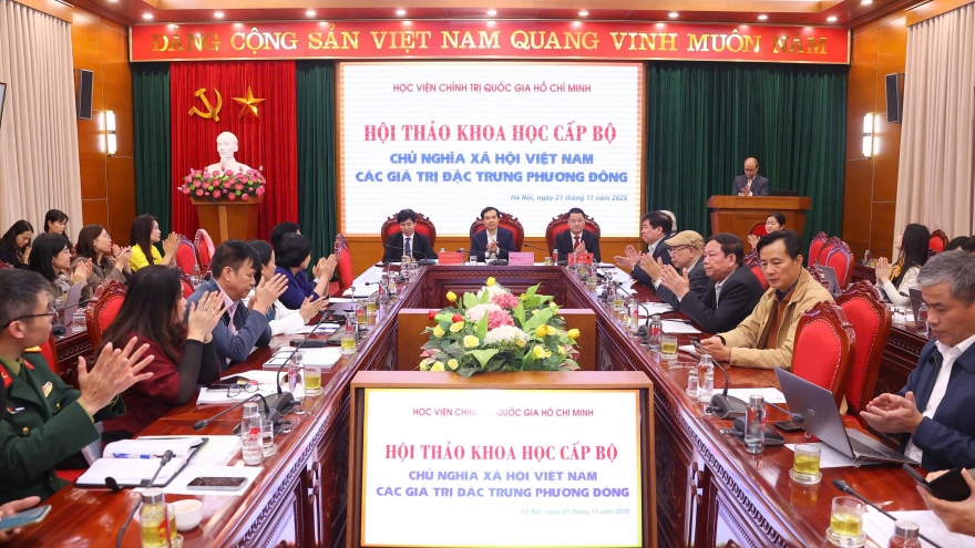 "Các giá trị của Việt Nam đã làm nên con đường chủ nghĩa xã hội Việt Nam"